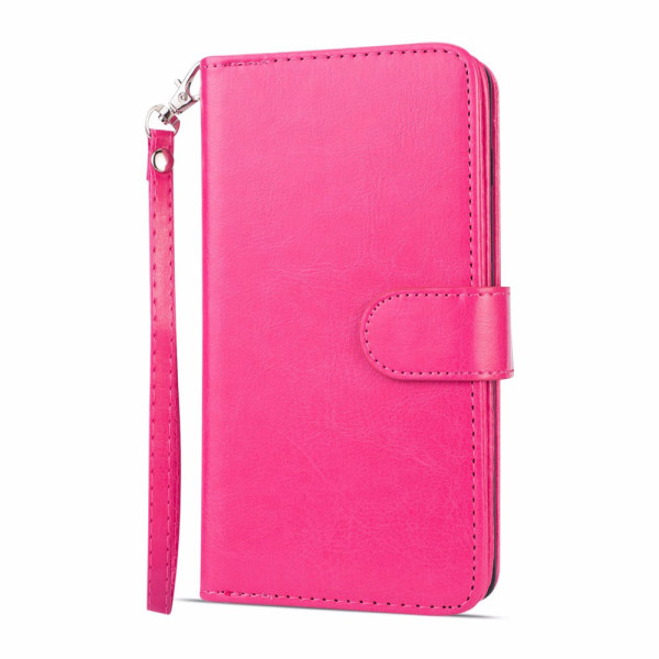 Samsung Galaxy S10E - Elegant Smart 9-Card Wallet Cover Brun