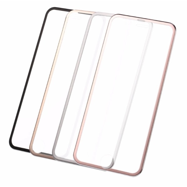 4-PAKK Original beskyttelse fra X-Glass 3D (Aluminium) iPhone 8 Roséguld
