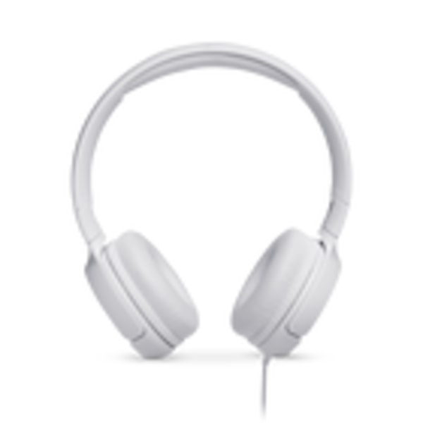 JBL TUNE500 - Kraftfullt Ljud med Sladd för Din Aktiva Livsstil Hero White