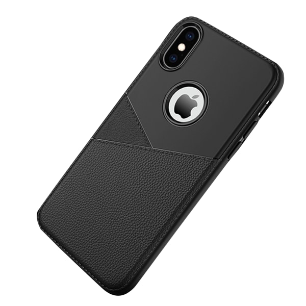 iPhone XS MAX - TPU-Silikon Skal (LEMAN) Svart