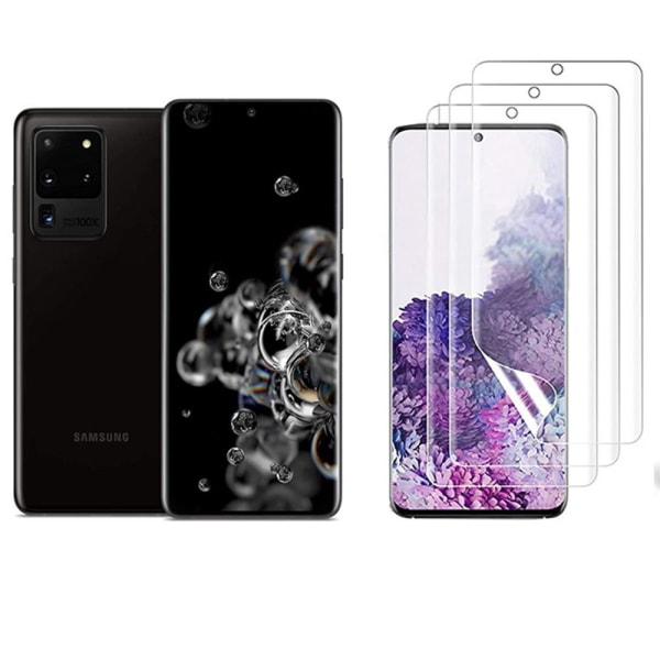 Samsung Galaxy S20 Ultra Näytönsuoja PET 9H 0,2mm Transparent/Genomskinlig