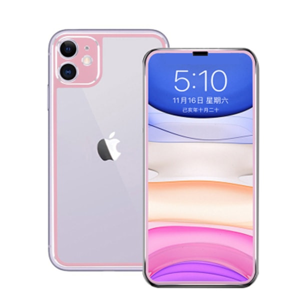 iPhone 11 Skärmskydd Baksida Aluminium + Titanlegerings ProGuard Röd