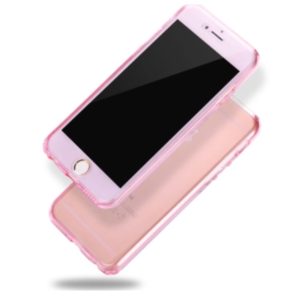 iPhone 7 PLUS - Exklusivt Elegant Silikonfodral TOUCHFUNKTION Rosa