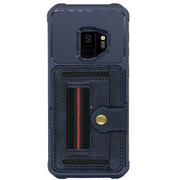 Samsung Galaxy S9 - Skal med Korthållare Grön