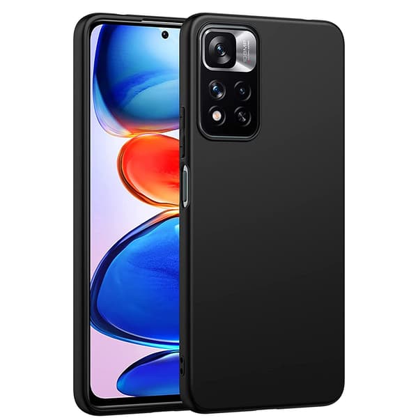 Xiaomi Redmi Note 11 Pro 5G - Stilsäkert Nillkin Tunt Skal Svart