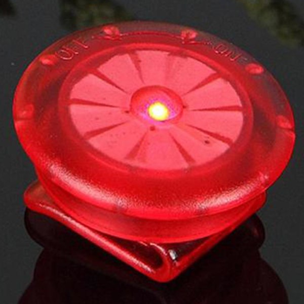 Praktisk vanntett, bærbar reflekslampe Röd