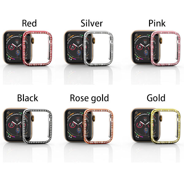 Elegant Skyddsskal för iWatch Series 4/5 Rosa 44mm