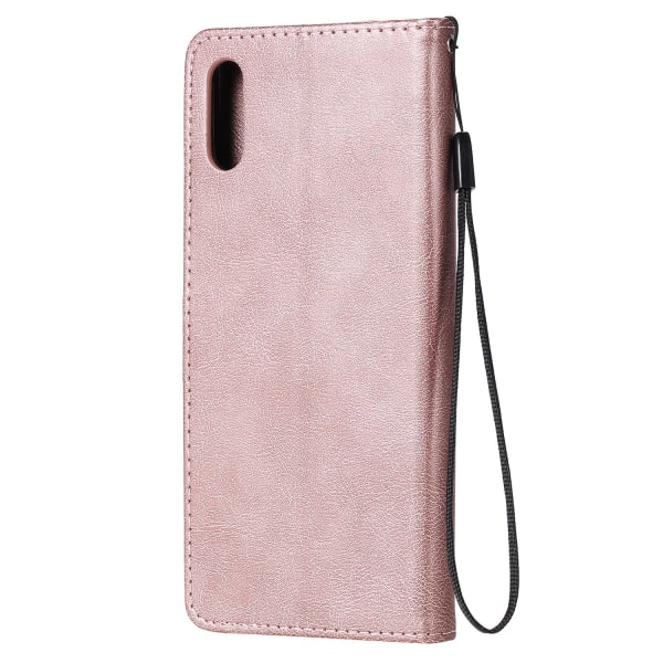 Stilig lommebokdeksel (FLOVEME) - Xiaomi Redmi 9AT Brun