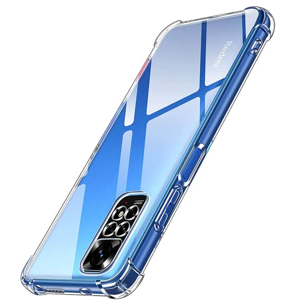 FLOVEME Silikonskal - Xiaomi Redmi Note 11 Genomskinlig