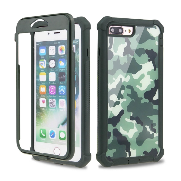 Vankka ARMY suojakuori iPhone 8 Plus -puhelimelle Röd