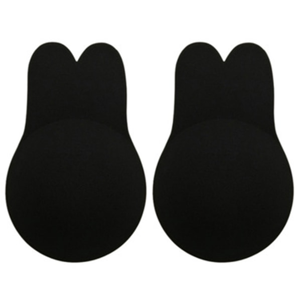 Komfortabel Selvklebende BH Uten Stropper Svart 13CM