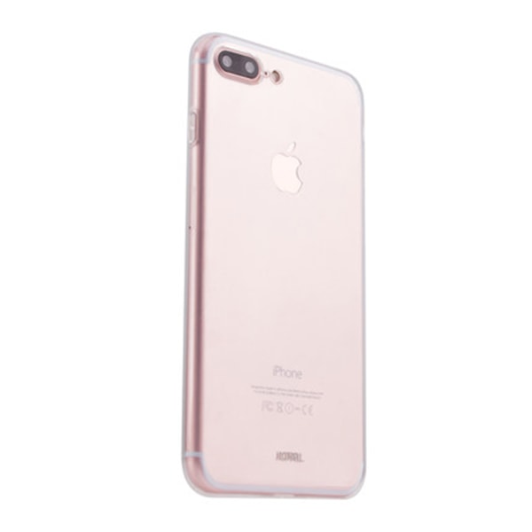 iPhone 8 Plus - Suojakuori silikonia Transparent/Genomskinlig