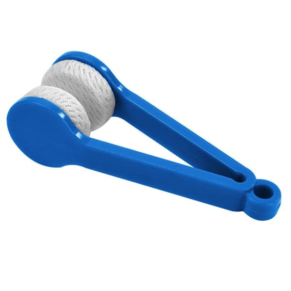 Smidig Mikrofiber Glasögon Rengöringsborste Grön