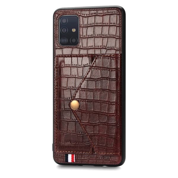 Gennemtænkt cover med kortrum - Samsung Galaxy A51 Blå