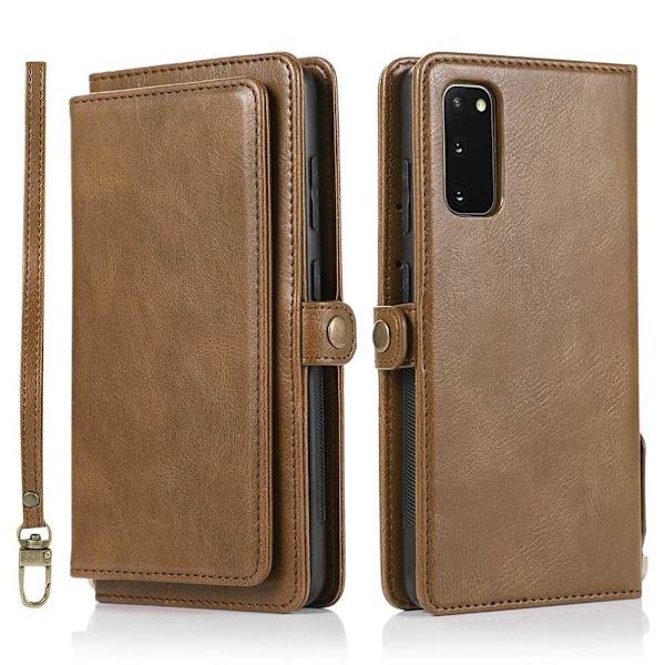 Stilfuldt 2-1 Wallet etui - Samsung Galaxy S20 FE Roséguld