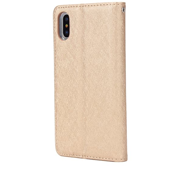 NKOBEES Smarta Plånboksfodral till iPhone X/XS Grön