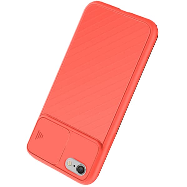 Genomtänkt Skyddsskal KAMERA SKYDD - iPhone 6/6S Orange Orange