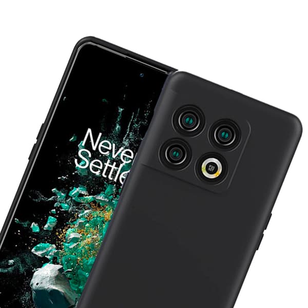 Effektivt Skyddsskal i Silikon - One Plus 10 Pro Svart