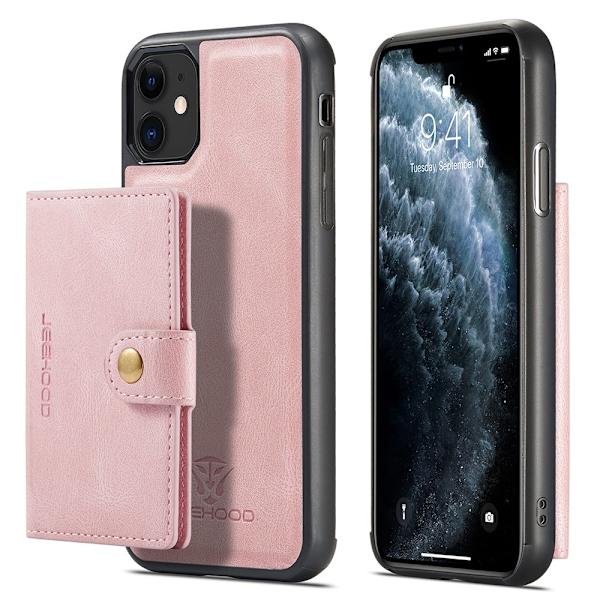 Skal med Kortfack - iPhone 12 Grön