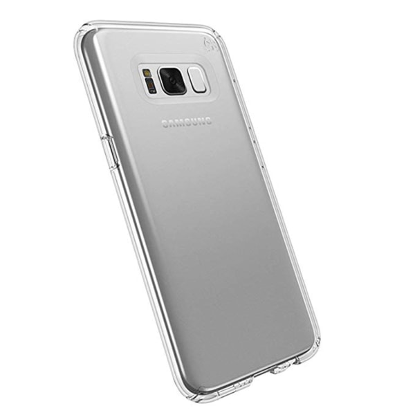 Suojaava silikonikuori - Samsung Galaxy S8 Plus Transparent/Genomskinlig