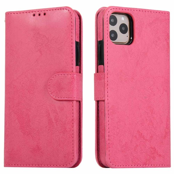 iPhone 11 - Genomtänkt Stilsäkert Plånboksfodral Floveme Rosa