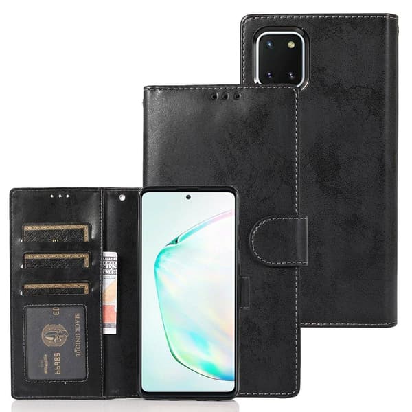 Praktiskt Plånboksfodral (Leman) - Samsung Galaxy A22 5G Rosa