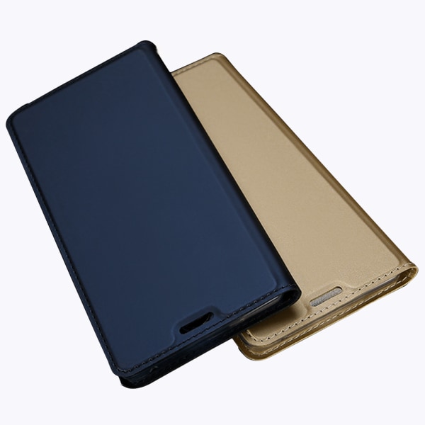 DUX DUCIS Elegant Fodral med Kortfack till Huawei Mate 20 Lite Guld
