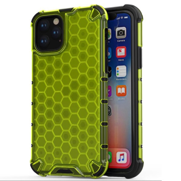 Slittåligt Skyddsskal (Bikupa) - iPhone 11 Grön