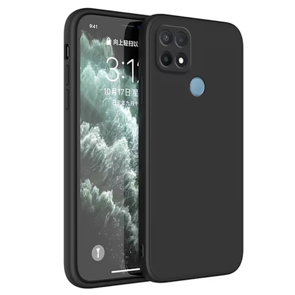 Redmi 10C NFC - Elegant Skyddsskal i Matt Silikon Svart