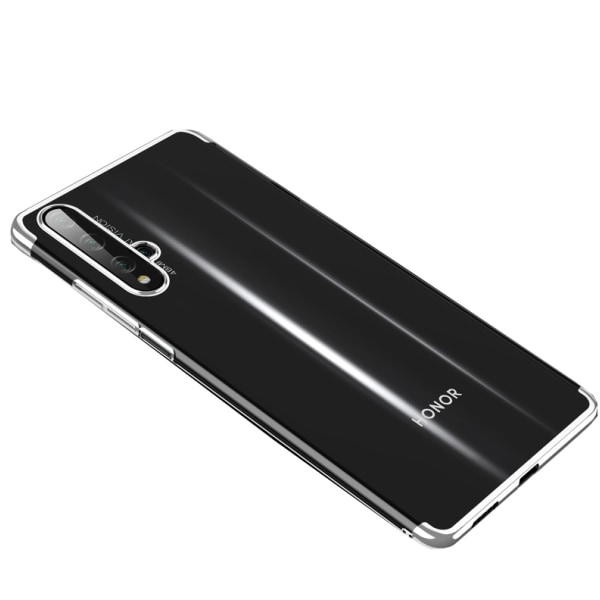 Huawei Nova 5T - Eksklusiivinen Floveme silikonikotelo Silver