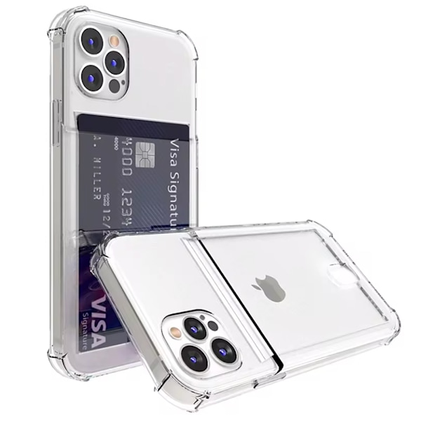 iPhone 16 Pro - Kombinera Skydd med Stil med Skal med Kortfack