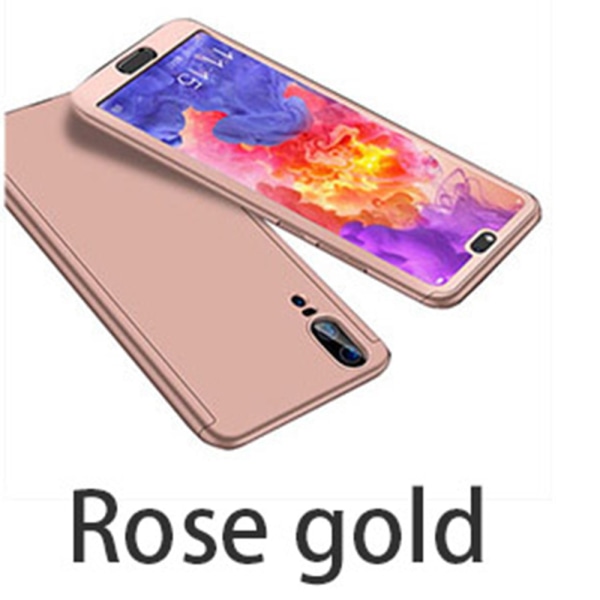 Eksklusivt Smart Double Cover - Huawei P20 Guld