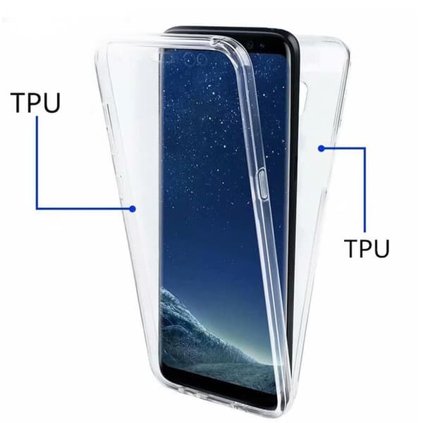 Samsung Galaxy A10 - Dubbelsidigt Silikonskal (North) Guld