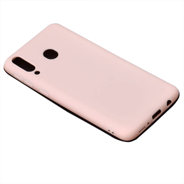 Samsung Galaxy A40 - Elegant Smart Silikonskal (NKOBEE) Ljusrosa