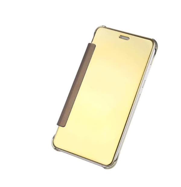 FLOVEMES Smarta Clear-View Fodral - Huawei P8 Lite Blå