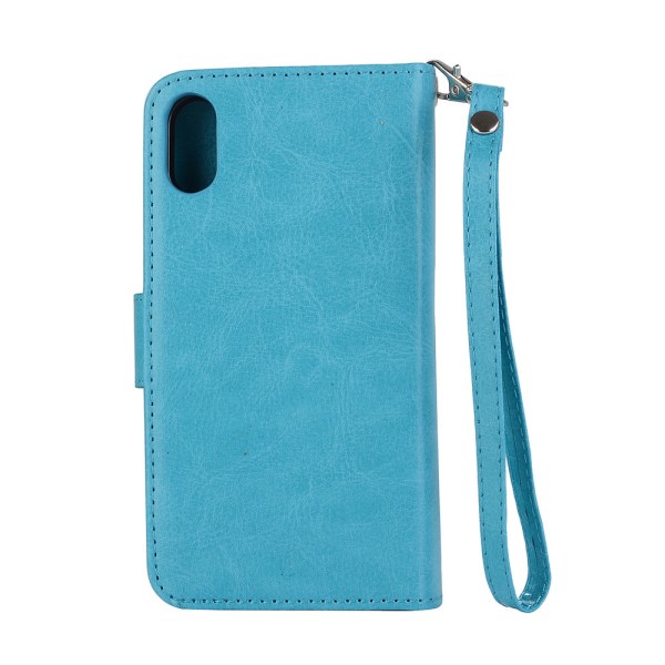 ROYBEN'S Wallet Cover til iPhone XS Max (dobbeltfunktion) Brun