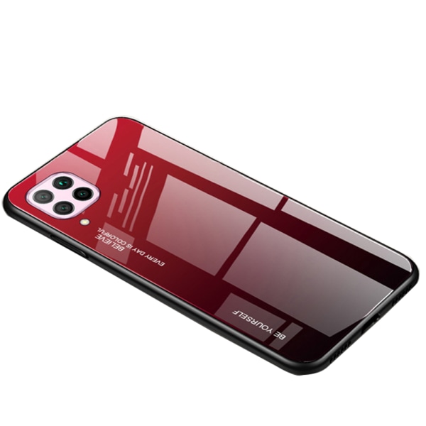 Huawei P40 Lite - Cover Svart/Röd