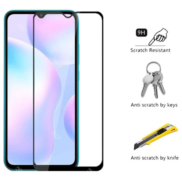 3-PACK Skärmskydd 2.5D HD 0,3mm Xiaomi Redmi 9AT Transparent/Genomskinlig