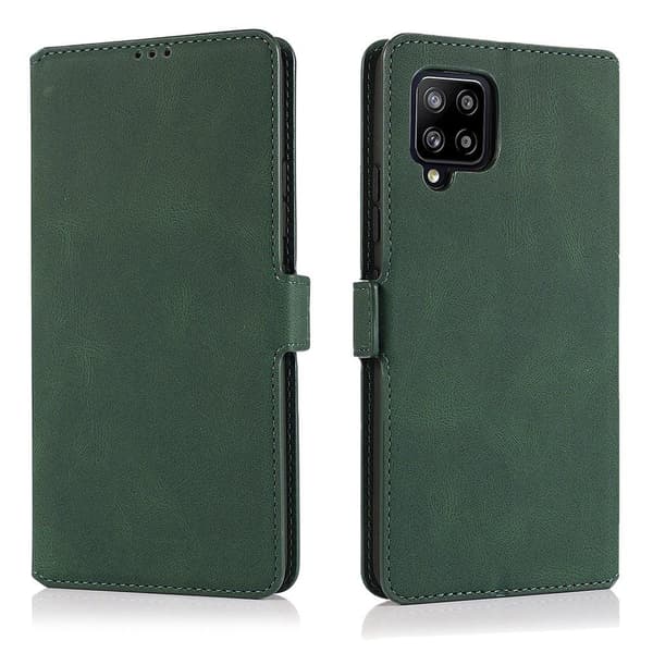 Exklusivt FLOVEME Plånboksfodral - Samsung Galaxy A42 Brun