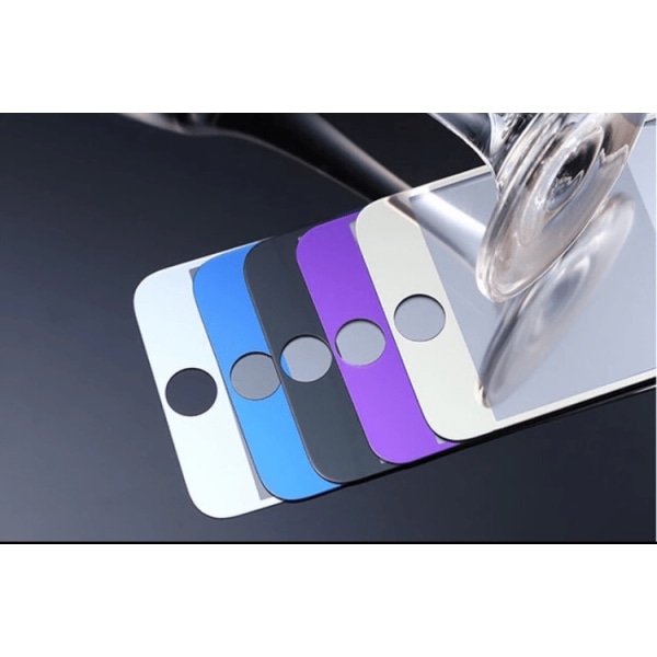 iPhone 6 Plus - Effektfullt skärmskydd (spegel) Fram- & Baksida Svart