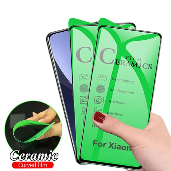 3-PACK Keramiskt Skärmskydd HD 0,3mm Redmi Note 11 Pro 5G Transparent