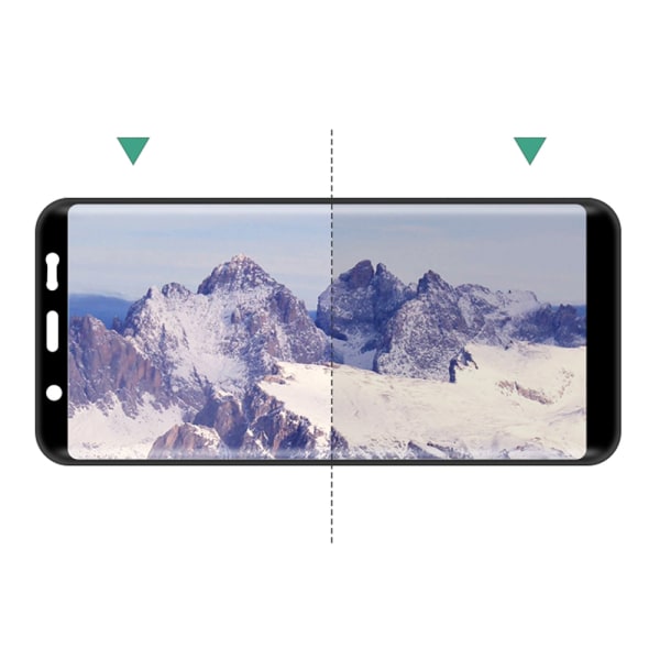 Skærmbeskytter fra MyGuard til Samsung Galaxy A6 Plus Vit