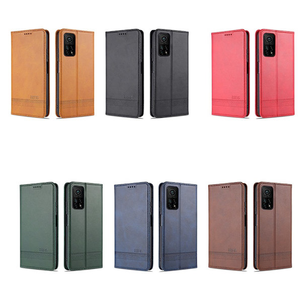 Klassiska Plånboksfodralet AZNS - Xiaomi Mi 10T Pro Svart
