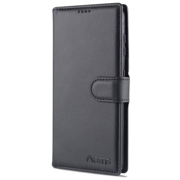 Stilig AZNS lommebokdeksel - Samsung Galaxy S21 Plus Svart