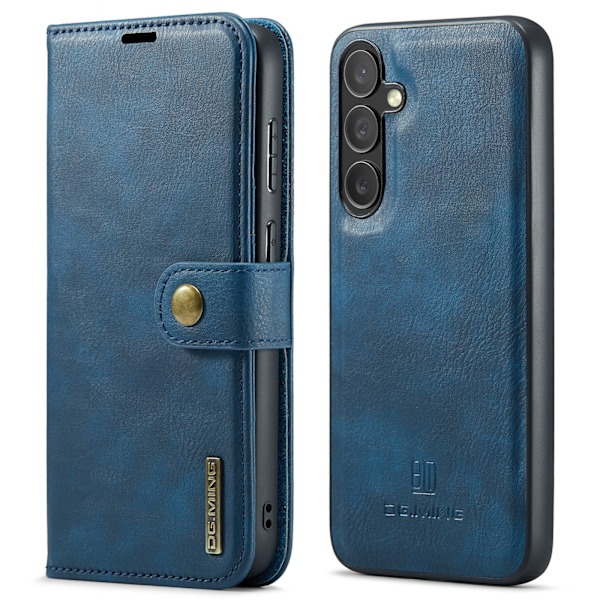 Samsung Galaxy S24 - Elegant Plånboksfodral med Kickstand Blå