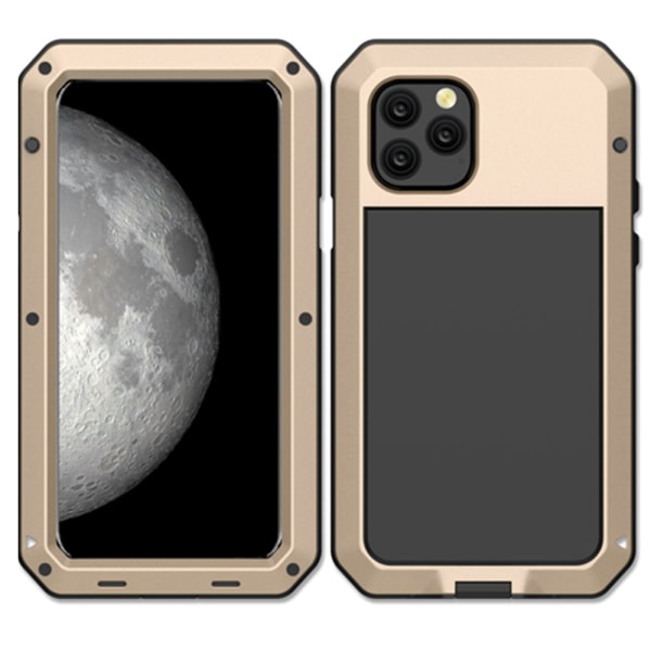 iPhone 11 - Robust ekstra beskyttelsesdeksel i aluminium Svart