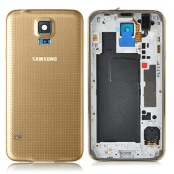 Samsung Galaxy S5 (SM-G900) Baksida/Ram/Chassi GULD