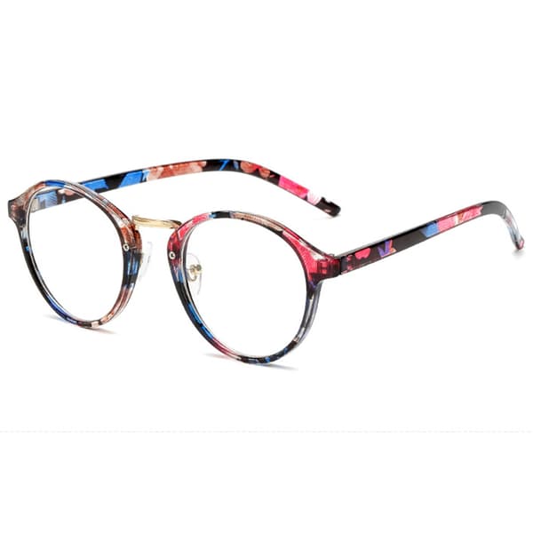 Eleganta Retro-Glasögon (Utan Styrka) Brun