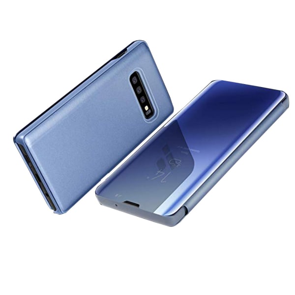 Elegant etui fra Leman - Samsung Galaxy S10 Himmelsblå