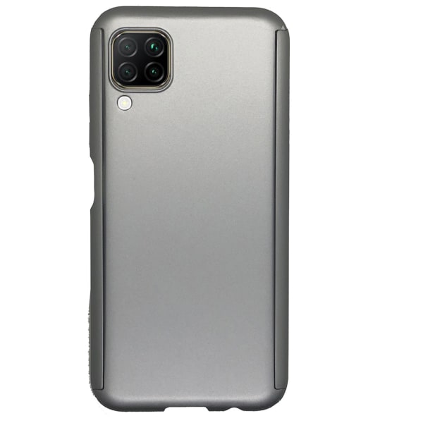 Huawei P40 Lite - Gennemtænkt dobbeltsidet cover Silver